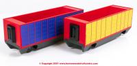 R9341 Hornby Playtrains Express Goods 2 Open Wagon Pack